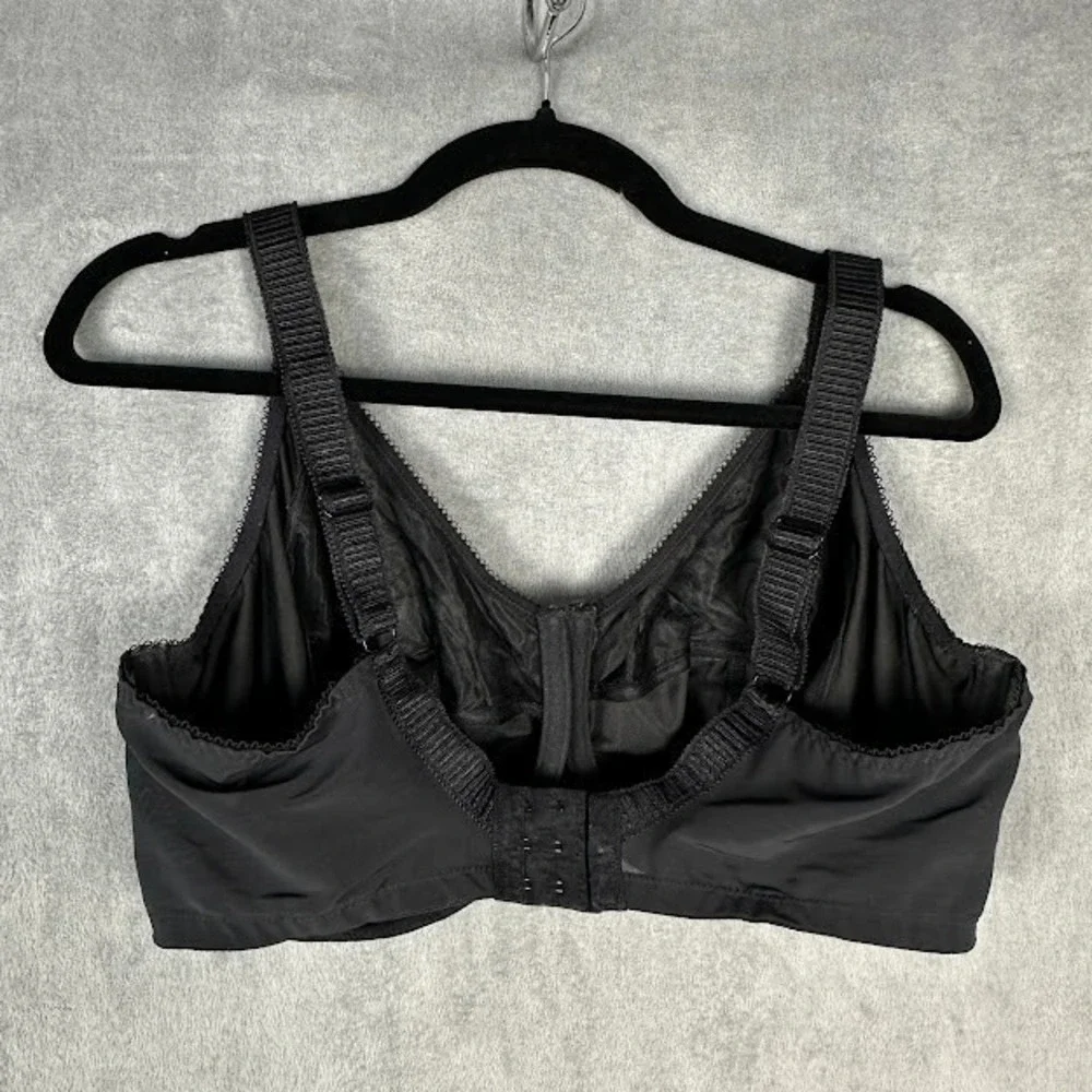 Elomi Cate Bra Womens 40I Black Full Coverage Underwire Lace 4030 - Picture 6 of 10